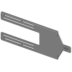 "Ergonomic Solutions Kiosk Straight Bracket - Premium Support for Enhanced User Experience (SPK512)"